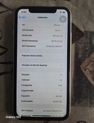 Apple iPhone: IPhone Xr, Face ID — 8