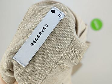 biale dzwony: Reserved, Spodnie materiałowe damskie, rozmiar M — 4