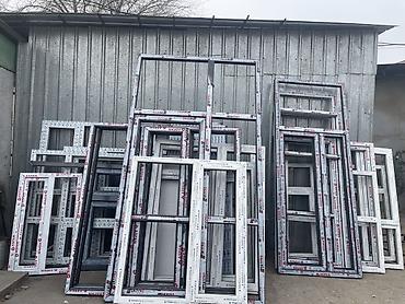 Готовые пластиковые окна: Терезе эшиктер терезелер антрацит терезелер стекло терезе витраж — 3