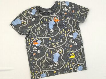 koszulka z napisem na plecach: T-shirt, 3-4 years, 98-104 cm, condition - Very good