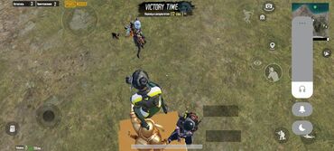 противофарные очки: Аккаунт PUBG Mobile - Ранг: показан экран победы «Victory Time» -