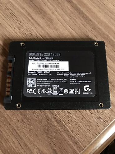 жёсткий диск для ноутбука: SSD Gigabyte 480GB yaddaş
Yaxşı vəziyyətdə
Hard disk — 2