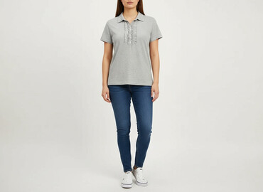 koszulki dekatyzowane: Women`s polo shirt, size XL