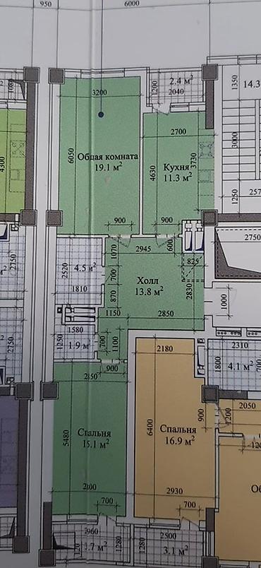 Продажа квартир: 2 комнаты, 71 м² at lalafo.kg — 2 Продажа квартир: 2 комнаты, 71 м² — 2