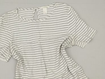 bluzki pod marynarkę plus size: H&M, T-shirt damski, rozmiar S
