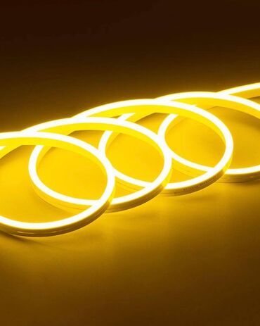 Светодиодные ленты: Неоновые светодиодные ленты 5м 12V IP67 Гибкие герметичные — 23