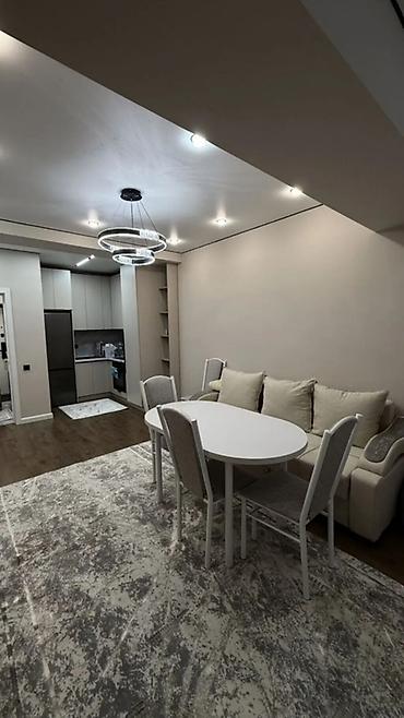 osh flat: 1 комната, 46 м², АЮ Гранд Элитка, 8 этаж, Свежий ремонт — 2
