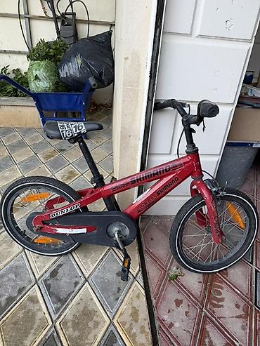 Uşaq velosipedi – 16” Dunlop/SHIMANO - Rəng: qırmızı - Çərçivə: polad lalafo.az -da Uşaq velosipedi – 16” Dunlop/SHIMANO - Rəng: qırmızı - Çərçivə: polad