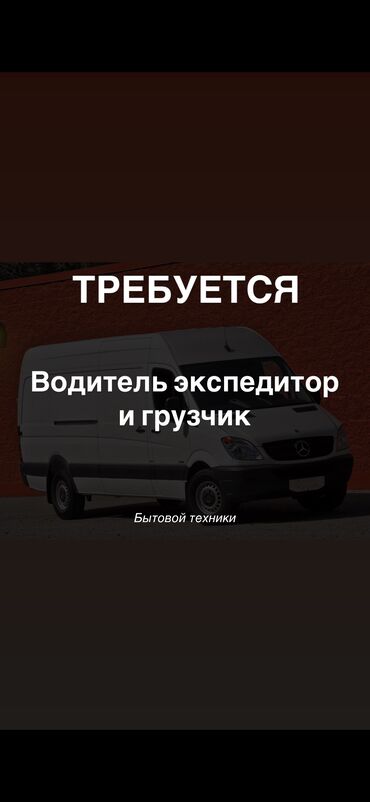 водитель скорой помощи: Требуется Водитель-экспедитор, Без опыта