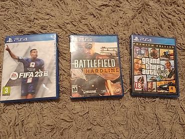 ps4 silm: PlayStation 4 (PS4) oyun konsolu dəsti GTA 5 PREIUM EDITION,FİFA 23 — 4