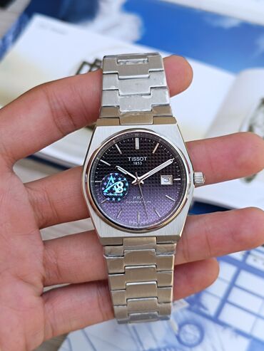 Qol saatları: Yeni, Qol saatı, Tissot, rəng - Göy — 14