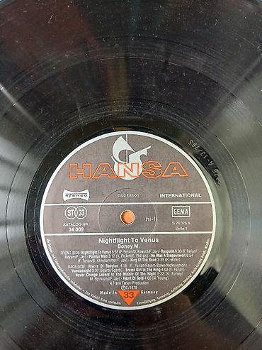 Винил пластинкалары: Виниловая пластинка Boney M. — Nightflight To Venus - Формат: LP — 3