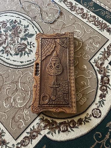 nərd daşı: Əl işidir – taxta nərd taxtası və fişləri - Material: tam ağac (əl — 2