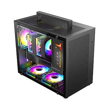Корпусы ПК: Корпус ПК, Новый, Micro-ATX, цвет - Черный — 12