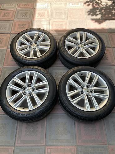 диски тайота краун: Литые Диски R 17 Toyota, Комплект, отверстий - 5, Б/у — 4