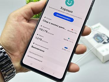 Мобильные телефоны и аксессуары: Samsung Galaxy A52, Б/у, 128 ГБ, цвет - Черный, 2 SIM — 4