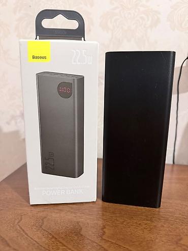 asus notebook adapter: Baseus 22.5W Power Bank – sürətli enerji ehtiyatı - Giriş/çıxışlar — 1