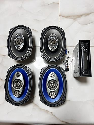 kalonka kabeli: Pioneer avtomobil audio dəsti Komplekt: - Pioneer baş maqnitola — 1