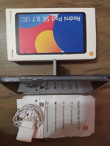 Планшеты: Планшет, Redmi, память 128 ГБ, 8" - 9", 4G (LTE), Б/у, Классический цвет - Серый — 6