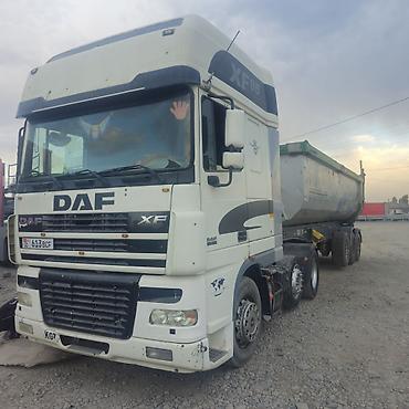 на тягач: Тягач, DAF, 2003 г., Самосвал — 2