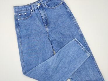 pomaranczowe spodnie sinsay: DENIM JEANS, Jeansy damskie, rozmiar XS