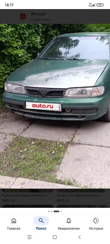 e klass: Nissan Almera: 1996 г., 1.4 л, Механика, Бензин, Седан — 1
