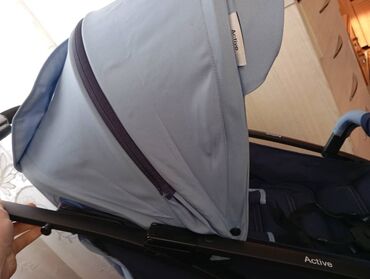 Коляски: Коляска, цвет - Голубой, Новый — 12