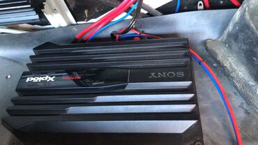 w210 radiator: Avtomobil audio sistemi komplekti - Gücləndirici: Sony Xplod