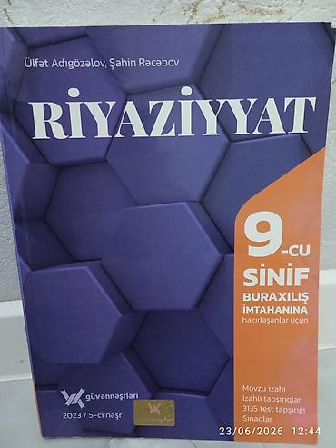 anar isayev mst 2025: Riyaziyyat 9-cu sinif, 2023 il, Ünvandan götürmə — 1