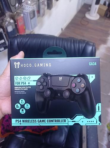 Техника жана электроника: Беспроводной геймпад HOCO.Gaming GA34 для PS4 - Совместимость: PS4 — 1