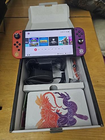 прошитый nintendo switch oled: Продаю Nintendo Switch OLED – лимитированная версия Pokémon Scarlet — 4