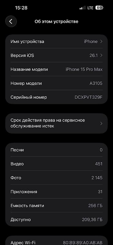 Чехлы: Продаю свой iPhone 15 Pro Max в идеальном состоянии. Телефон — 9