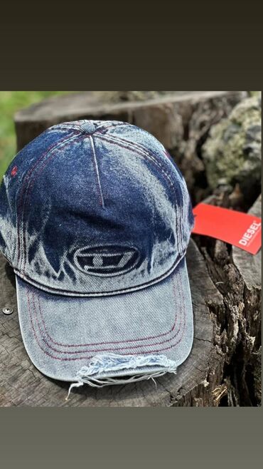 Kape i aksesoari: Kačket, Diesel, bоја - Svetloplava — 9