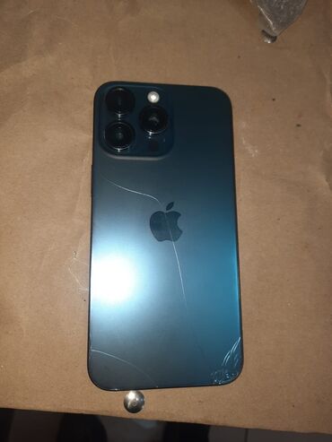 nur line: IPhone 15 Pro Max, 256 GB, Göy, Qırıq