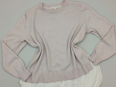 t shirty dla puszystych: Sweter, H&M, L, stan - Dobry