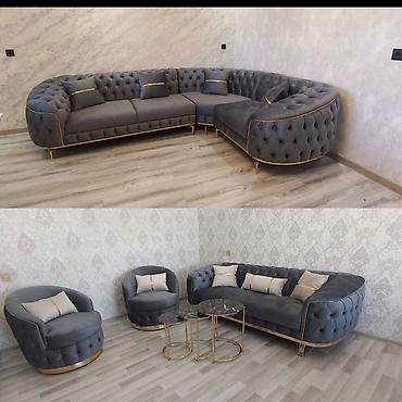 Qonaq otağı üçün dəbdəbəli yumşaq mebel dəsti - Tərkib: L formalı lalafo.az -da Qonaq otağı üçün dəbdəbəli yumşaq mebel dəsti - Tərkib: L formalı