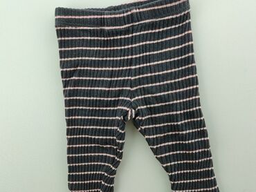 spodnie 2 w 1: Legginsy, 0-3 m, stan - Dobry