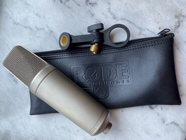 Mikrofonlar: RODE -NT 1000 MADE IN AUSTRALIA studio mikrofonu ( çox az işlənib