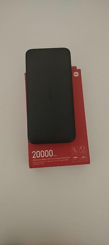 xiaomi planset: Xiaomi Redmi 20000 mAh 18W Fast Charge Power Bank - Tutum: 20000 mAh — 1