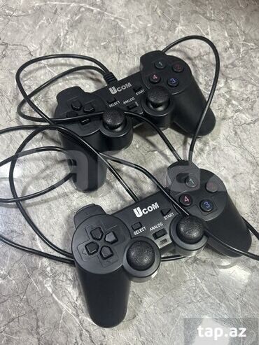 yeni hub: Komputerdə rahat oyun oynamaq üçün ikili joystick, uzunluğu 2 metr