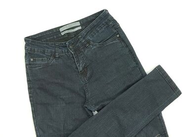czarne legginsy z wysokim stanem push up: Jeans for women, size XS (EU 34)