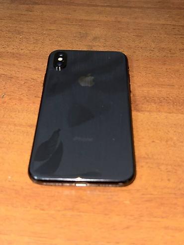 IPhone X, Б/у, 256 ГБ, Space Gray, Чехол, 100 %