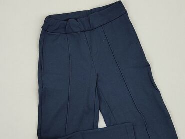 krótkie czarne spodenki materiałowe: Material trousers, Name it, 5-6 years, 116, condition - Very good