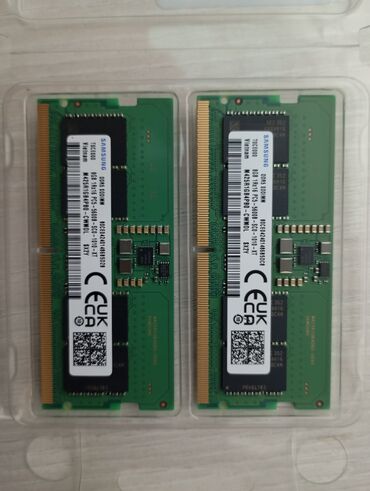 Оперативная память (RAM): Оперативная память, Новый, Samsung, 16 ГБ, DDR5, 5600 МГц, Для ноутбука