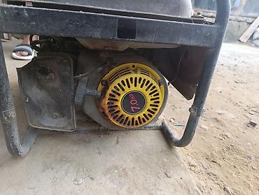 genorator: 3 kw generator benzin
220 stabil verir
işlətmədiyim üçün satıram — 3