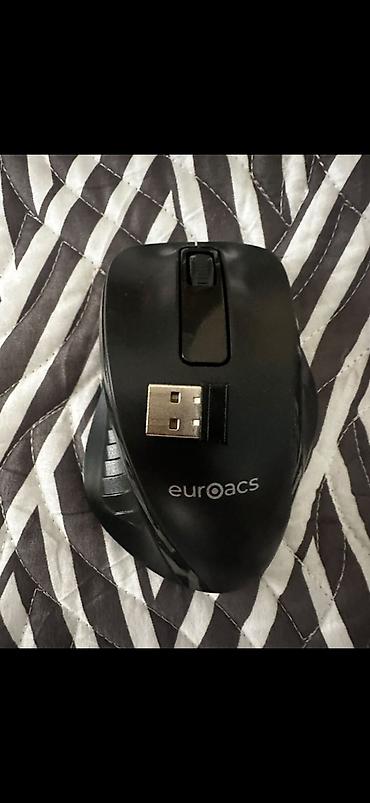 Euroacs EU-M40 simsiz “Silent” mouse - Rəng: qara - Bağlantı: 2.4 GHz