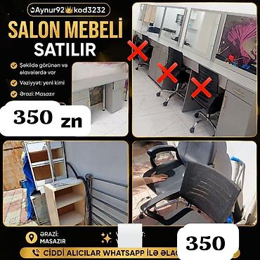 Aynur92👑kod3232 Qiymet:350 Azn Salon mebeli satilir Sekilde gorunen ve