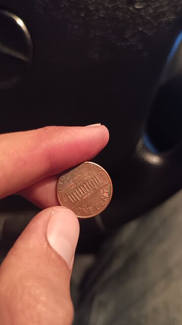 real gitara: 1 Цент, 1981 год, Медь