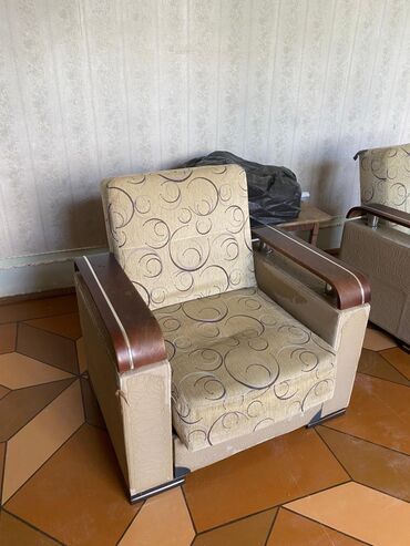divan kreslo uzlukleri: İşlənmiş, 2 kreslo, Bazalı, Açılmayan