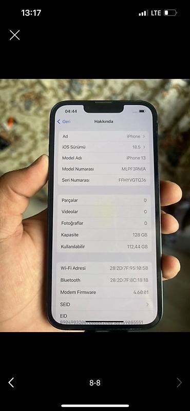 irshad telecom iphone 7 plus: IPhone 13, 128 GB, Qara, Face ID — 6